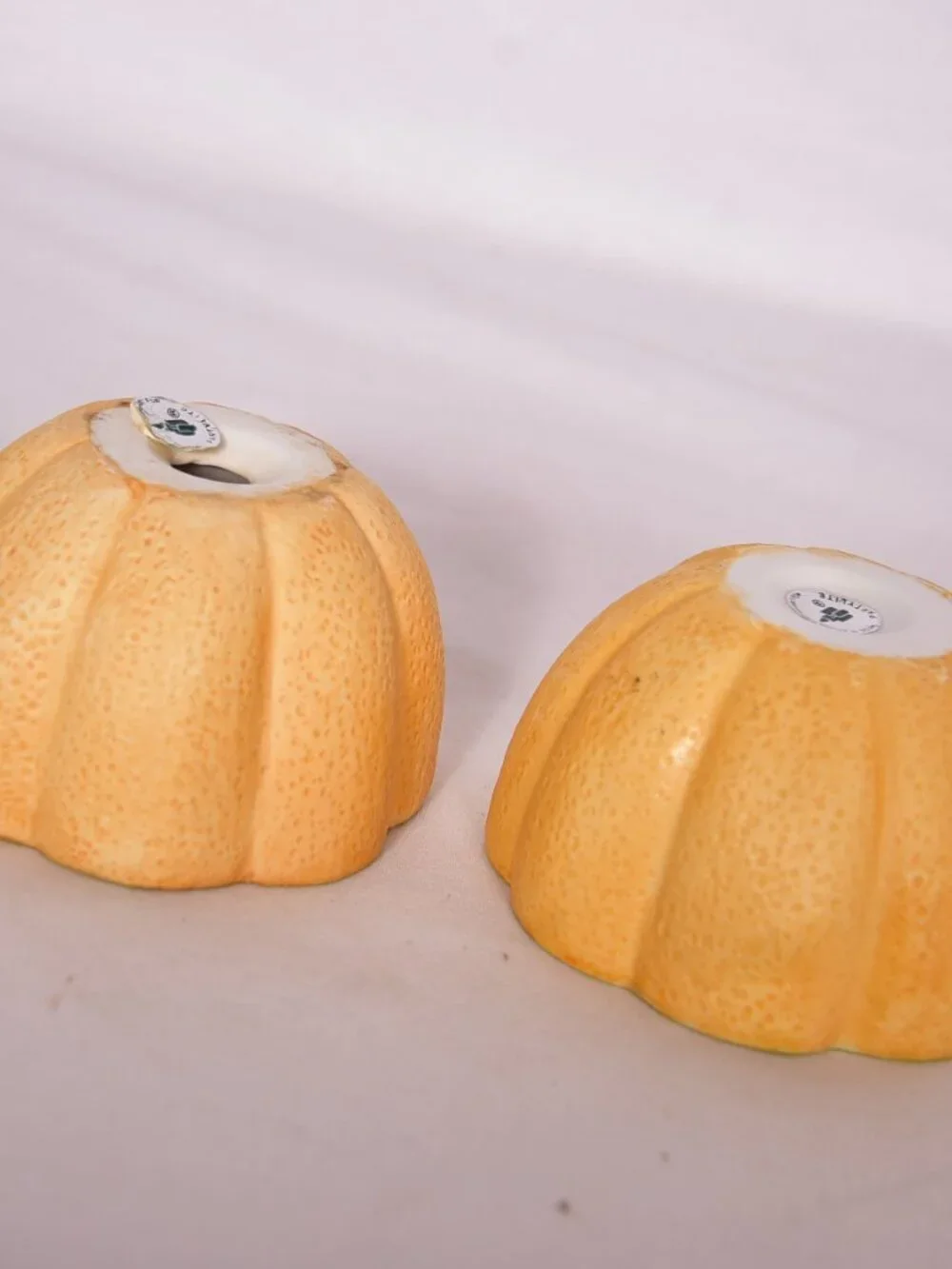 Vintage Partylite Mellon Votive Holders Set of 2